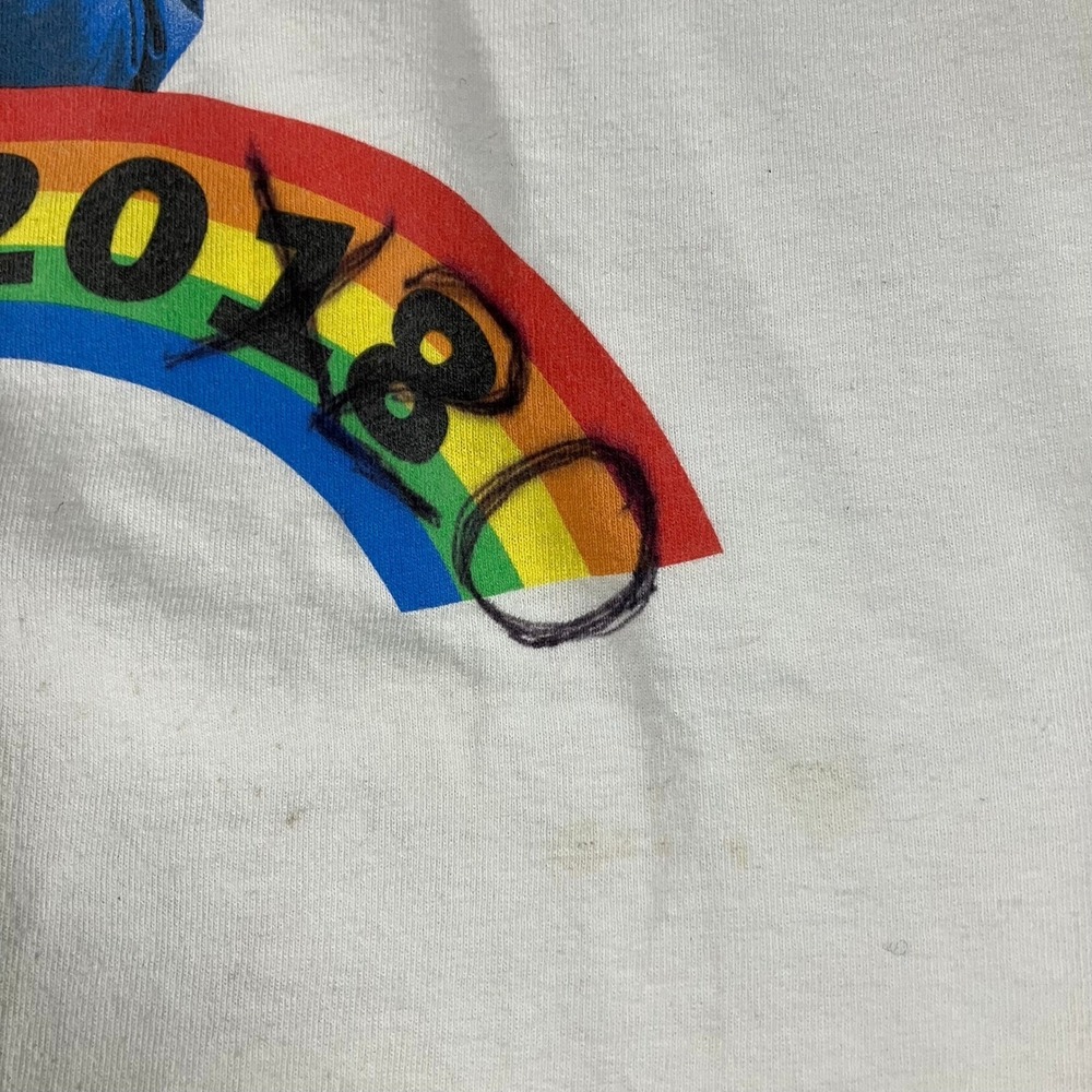 Dillon Francis Merch Shirt Xl F 2018 2020 Rainbow White Long Sleeve Edm Music View 4